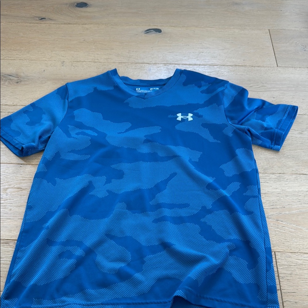 Under Armour Blue Camo Tee